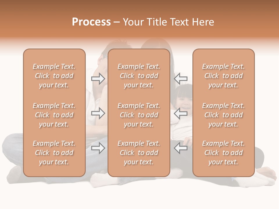 Parents Daughter Girl PowerPoint Template