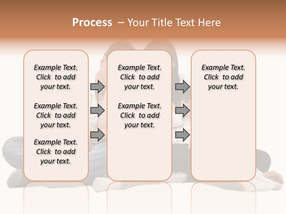 Parents Daughter Girl PowerPoint Template