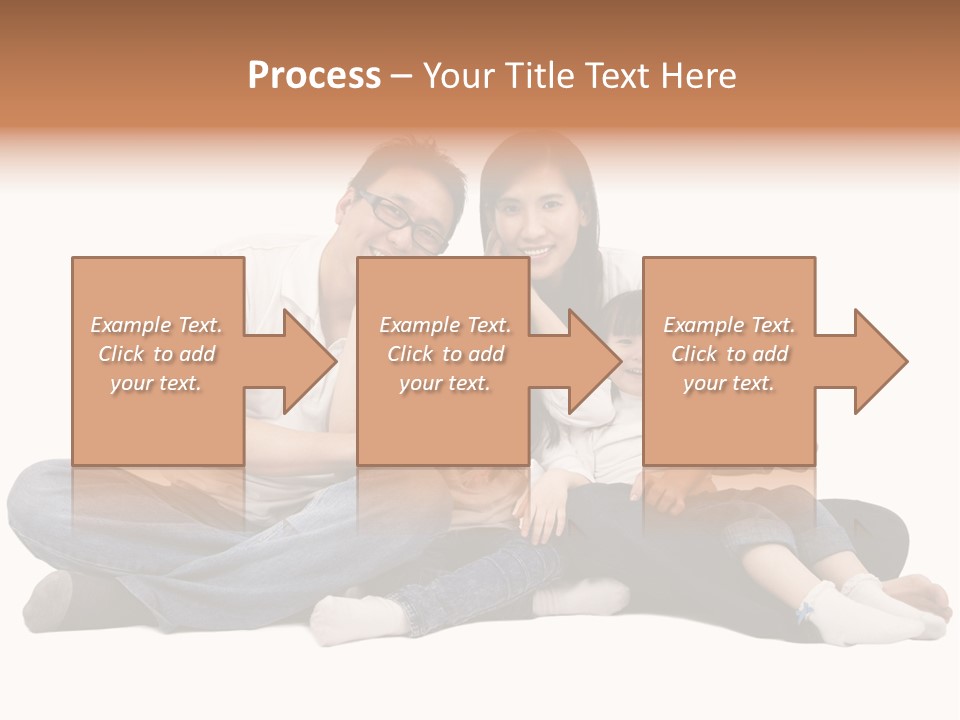 Parents Daughter Girl PowerPoint Template