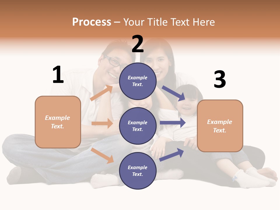 Parents Daughter Girl PowerPoint Template