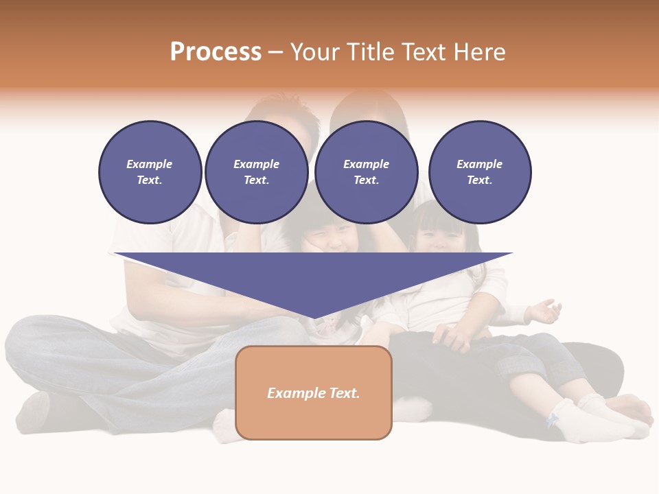 Parents Daughter Girl PowerPoint Template