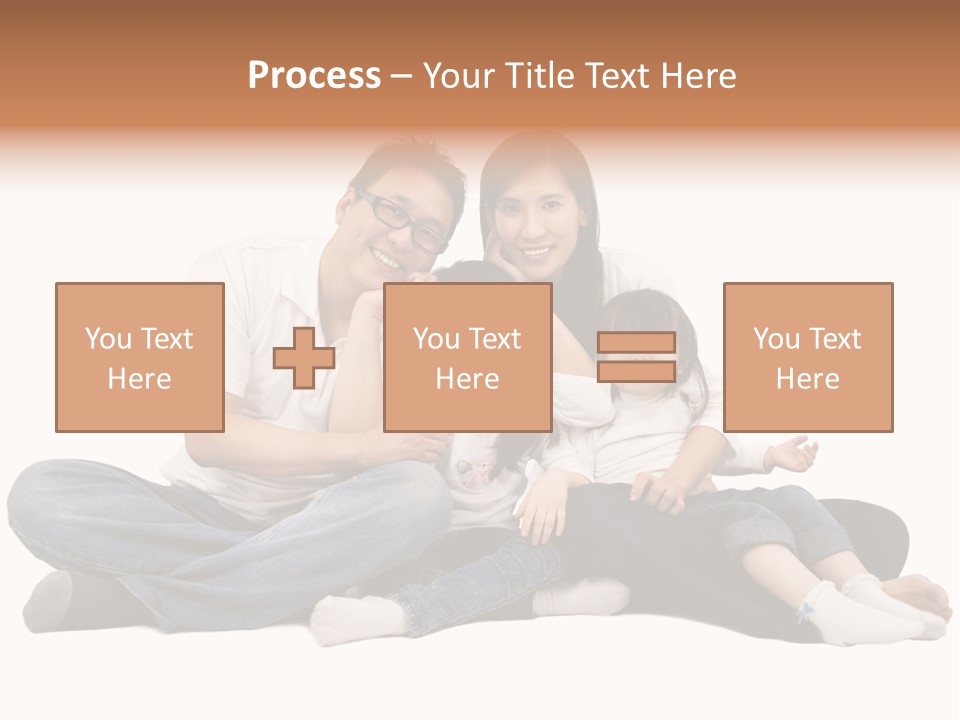 Parents Daughter Girl PowerPoint Template