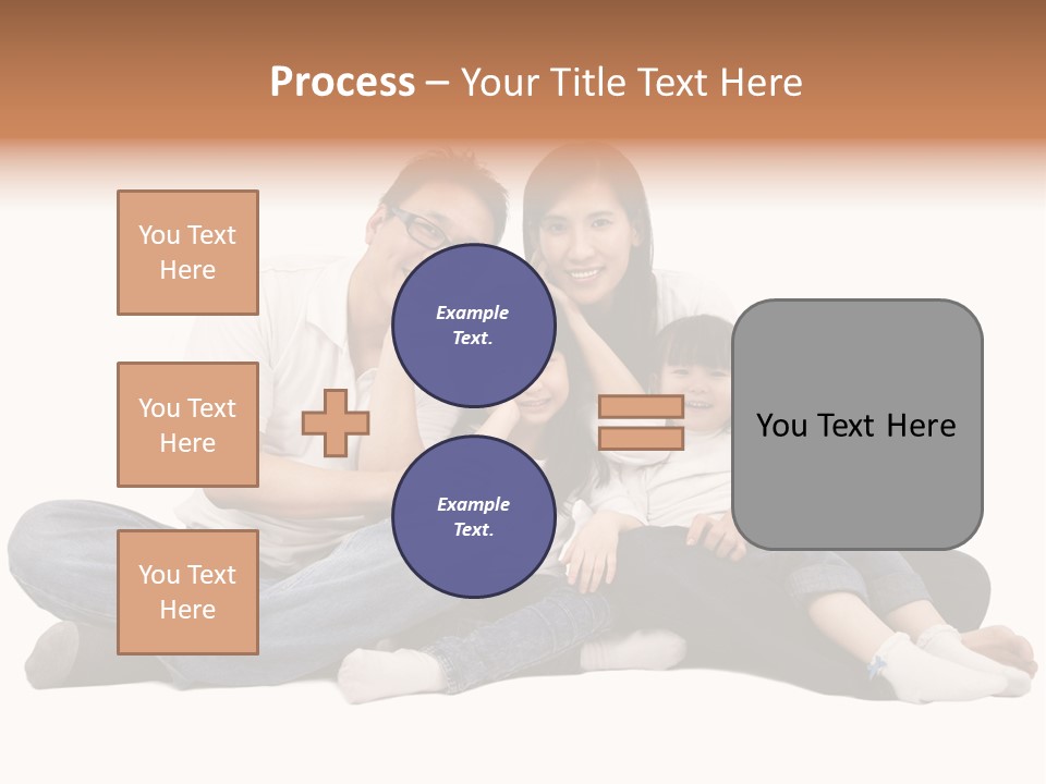 Parents Daughter Girl PowerPoint Template