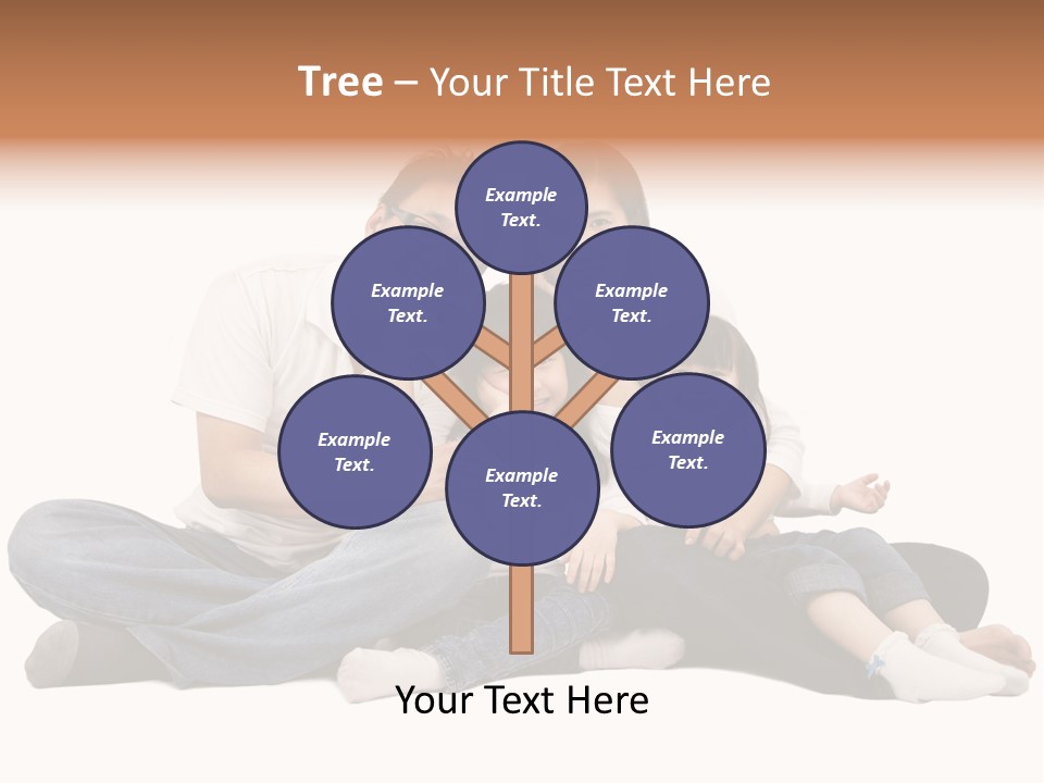 Parents Daughter Girl PowerPoint Template