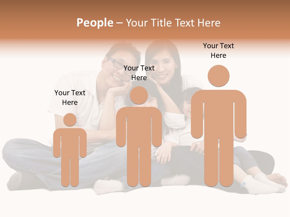 Parents Daughter Girl PowerPoint Template