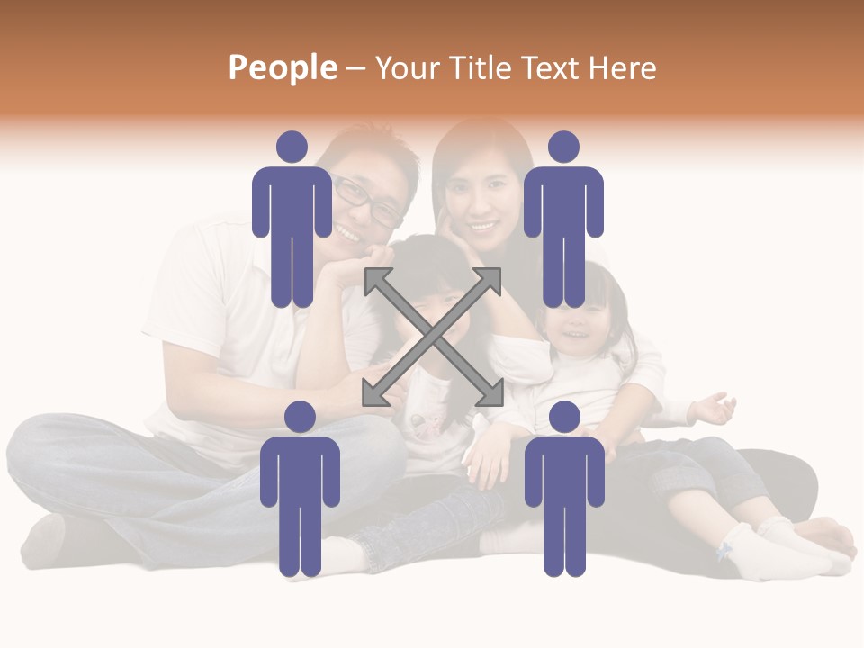 Parents Daughter Girl PowerPoint Template