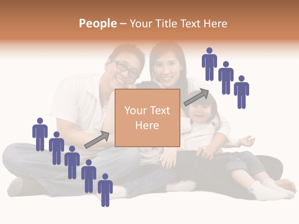 Parents Daughter Girl PowerPoint Template