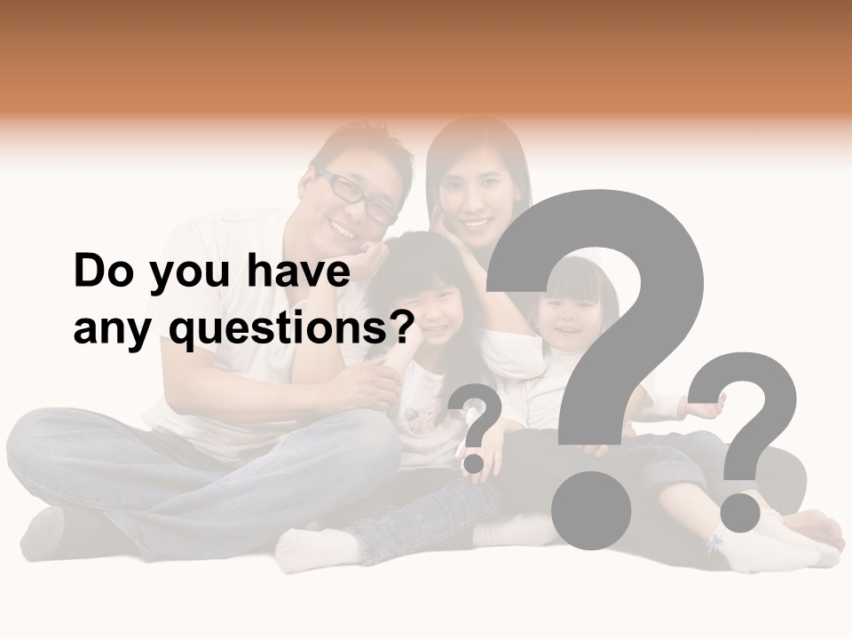 Parents Daughter Girl PowerPoint Template