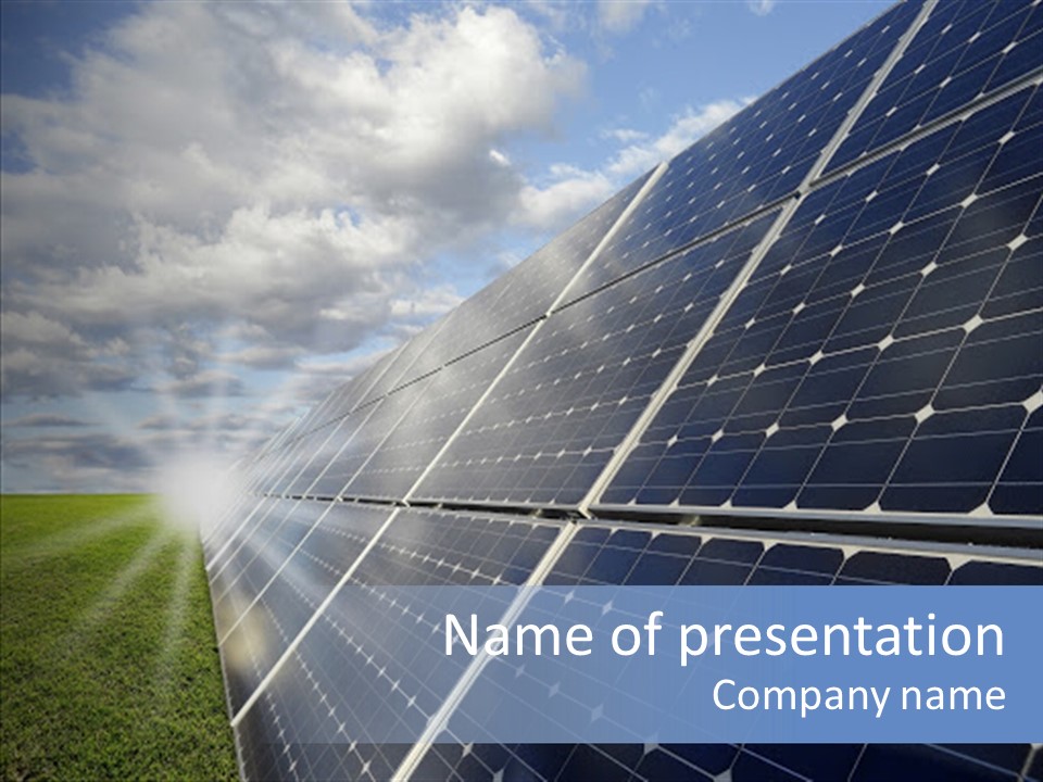 Protection Electrical Bioenergy PowerPoint Template