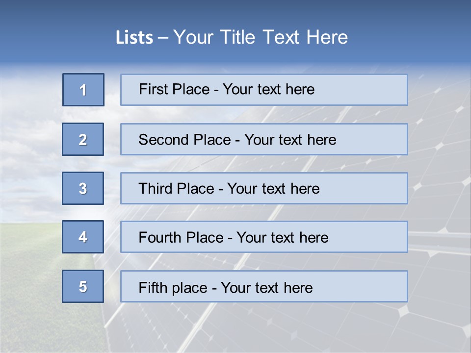 Protection Electrical Bioenergy PowerPoint Template