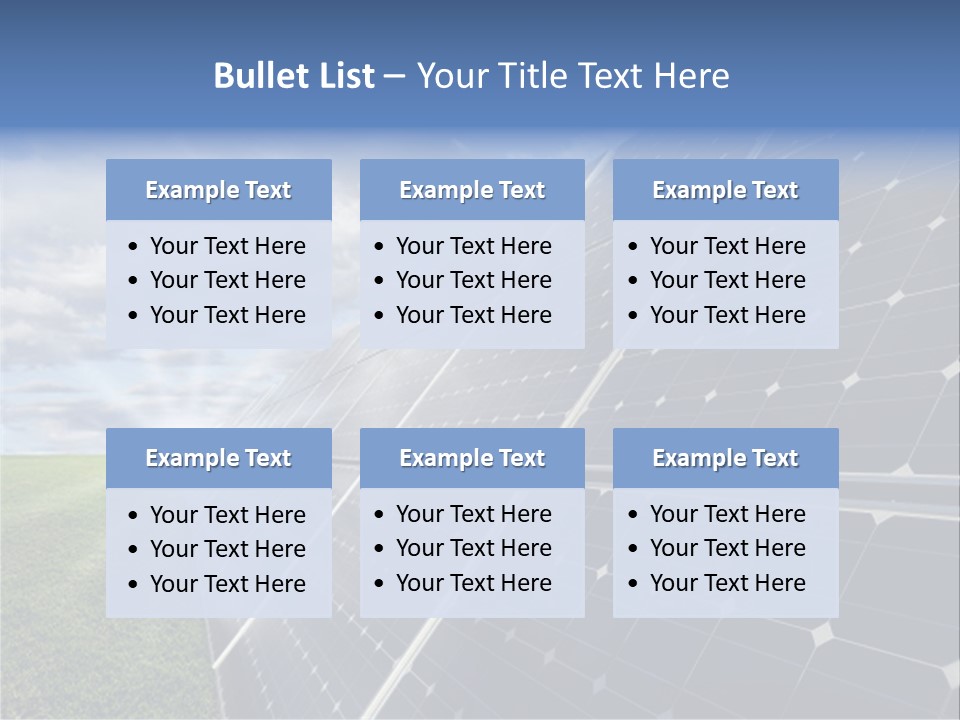 Protection Electrical Bioenergy PowerPoint Template