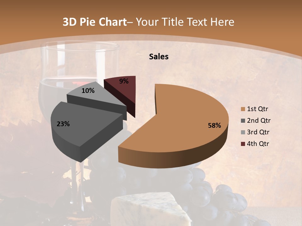 Light Ray Foreground PowerPoint Template
