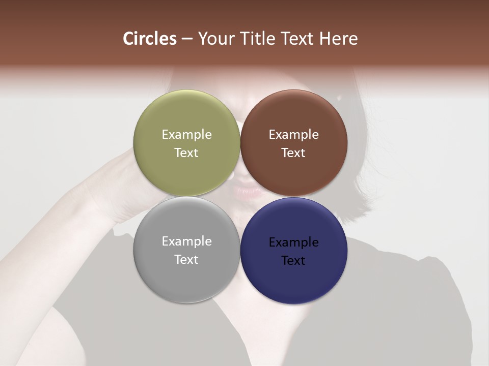 Grey Background Bad Smell Disappointment PowerPoint Template