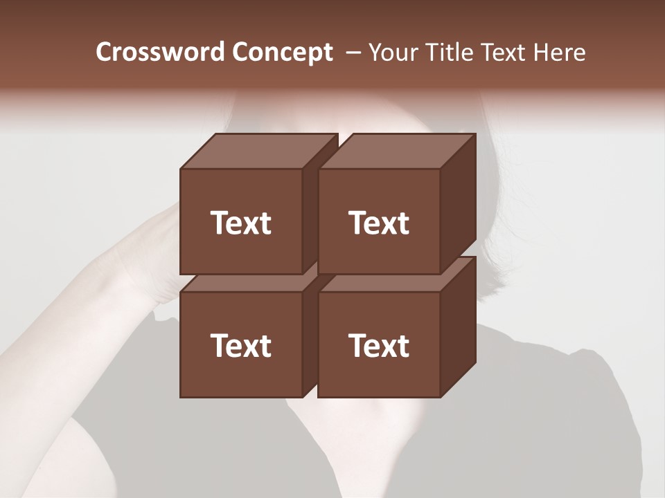 Grey Background Bad Smell Disappointment PowerPoint Template