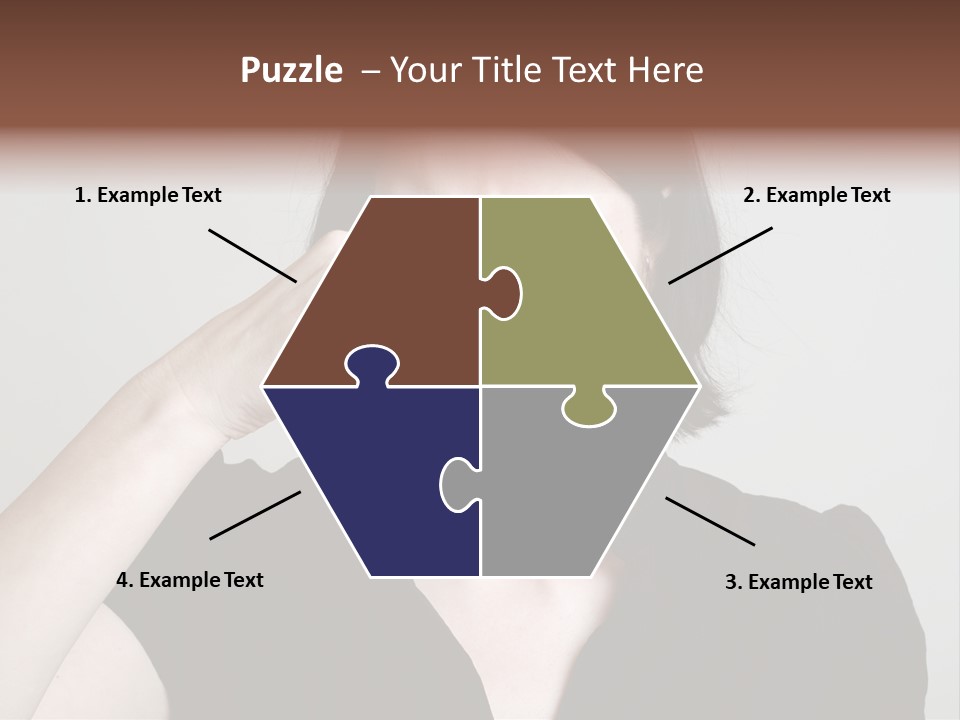 Grey Background Bad Smell Disappointment PowerPoint Template
