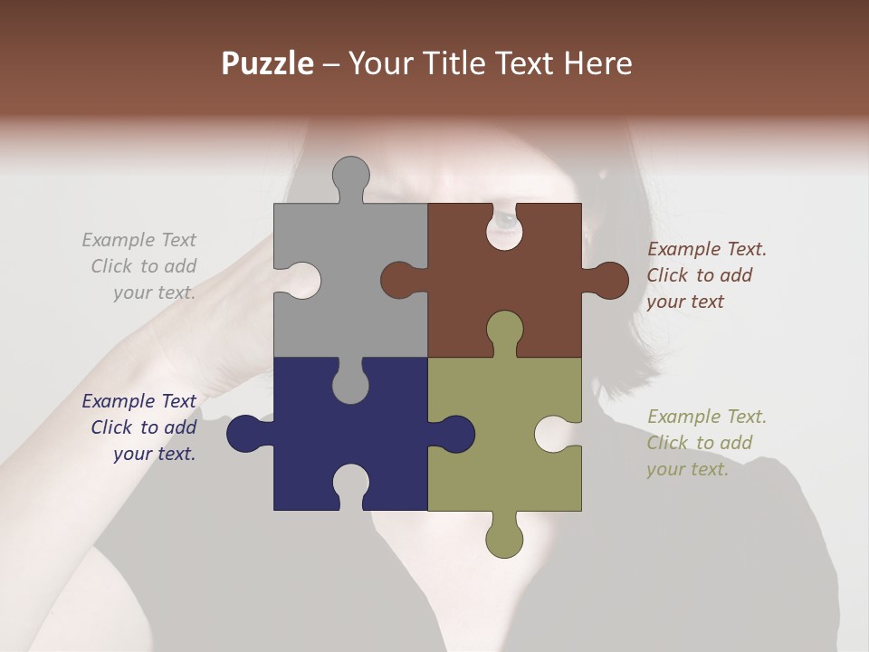 Grey Background Bad Smell Disappointment PowerPoint Template