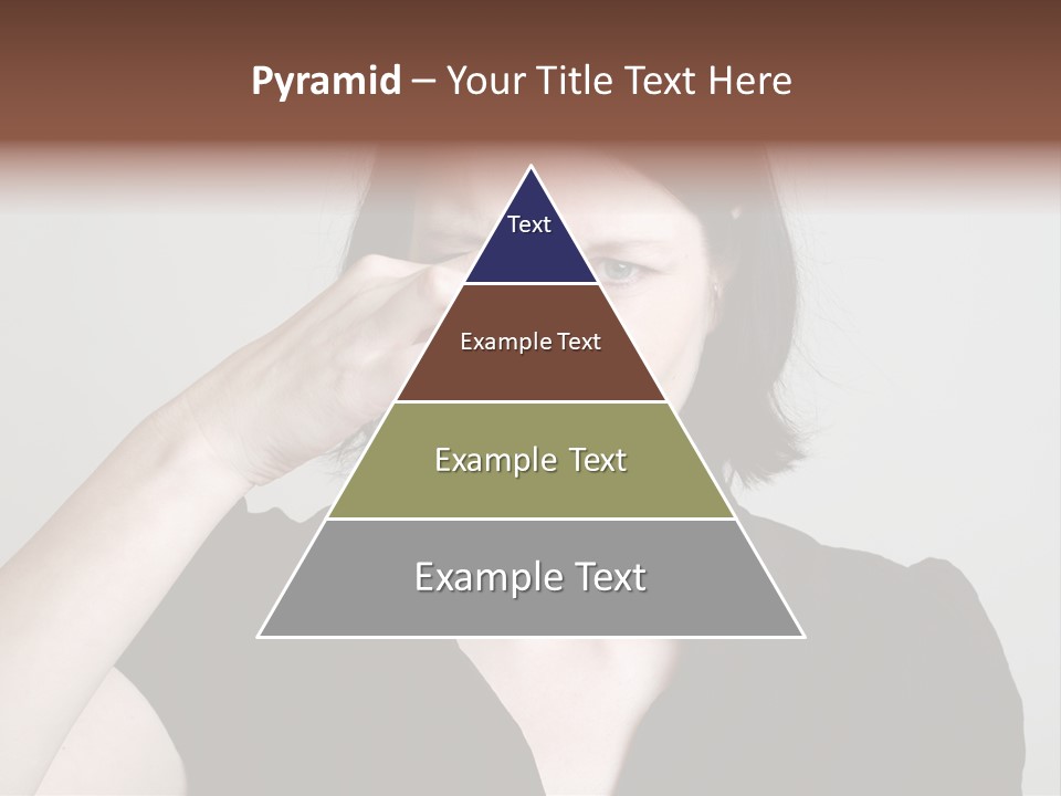 Grey Background Bad Smell Disappointment PowerPoint Template