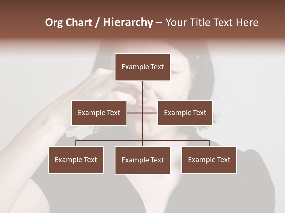 Grey Background Bad Smell Disappointment PowerPoint Template