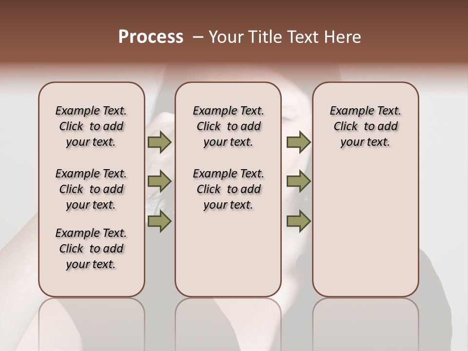 Grey Background Bad Smell Disappointment PowerPoint Template