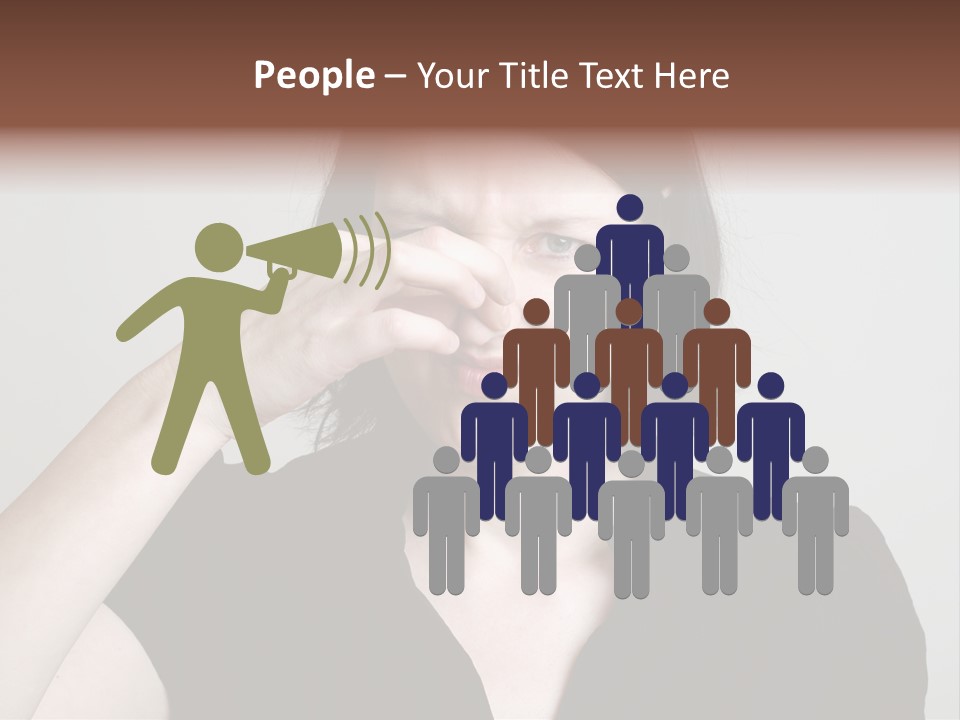 Grey Background Bad Smell Disappointment PowerPoint Template