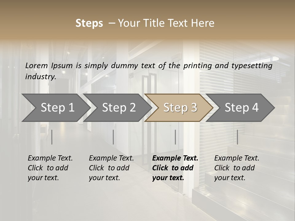 Inside Empty Seat PowerPoint Template