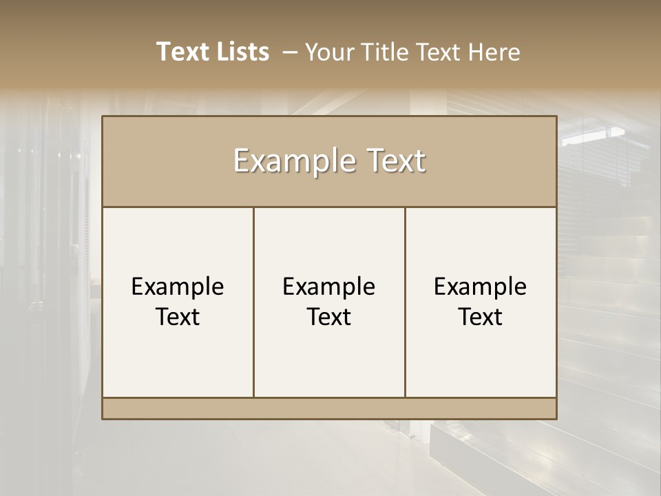 Inside Empty Seat PowerPoint Template