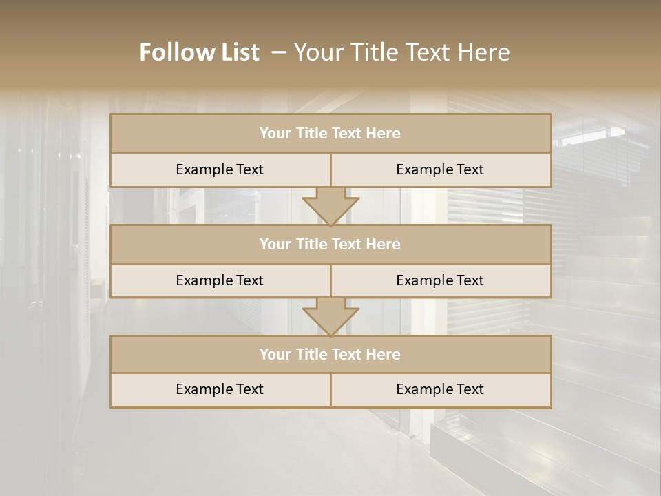 Inside Empty Seat PowerPoint Template