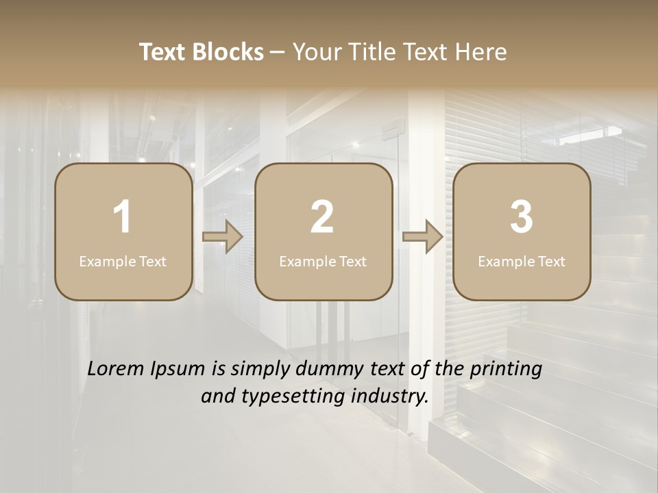 Inside Empty Seat PowerPoint Template