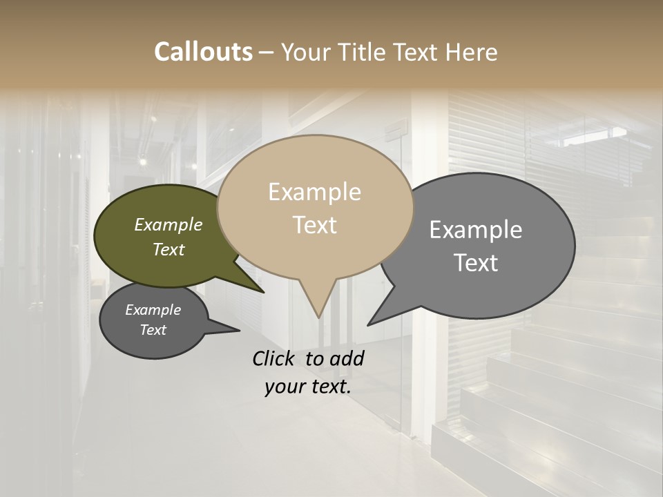 Inside Empty Seat PowerPoint Template