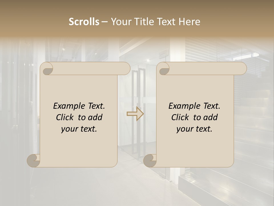 Inside Empty Seat PowerPoint Template