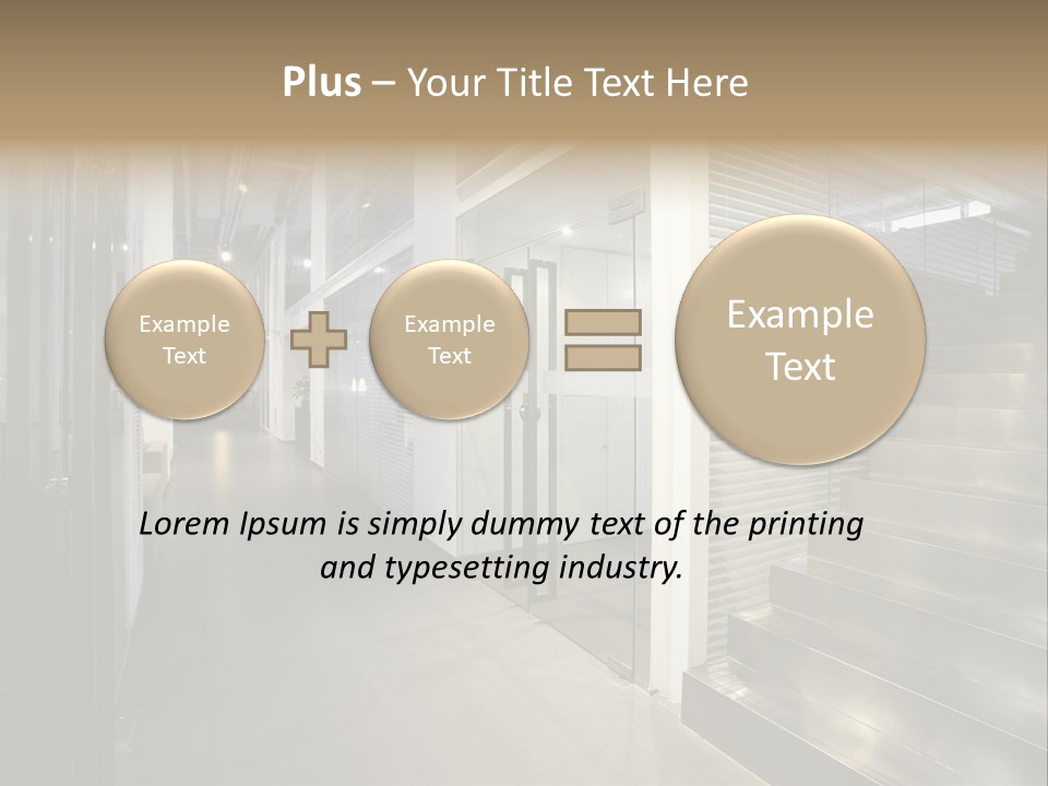 Inside Empty Seat PowerPoint Template