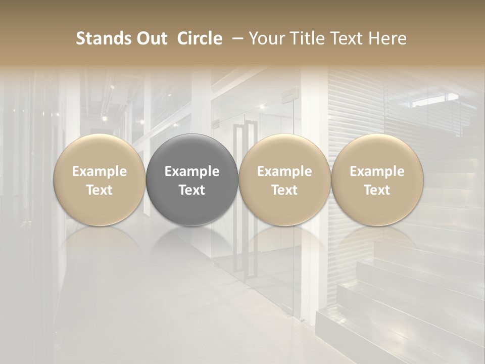 Inside Empty Seat PowerPoint Template