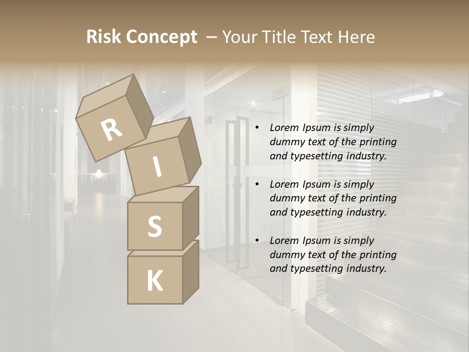 Inside Empty Seat PowerPoint Template