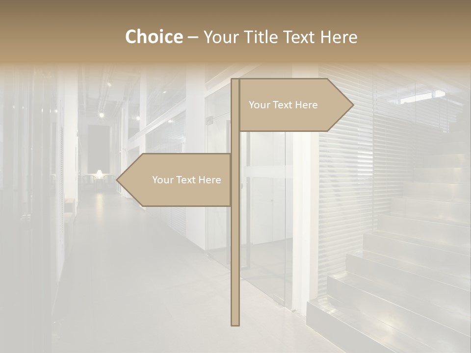 Inside Empty Seat PowerPoint Template