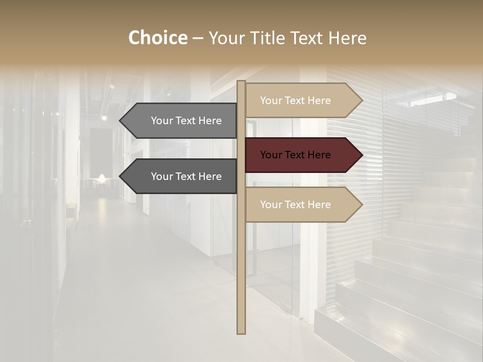 Inside Empty Seat PowerPoint Template
