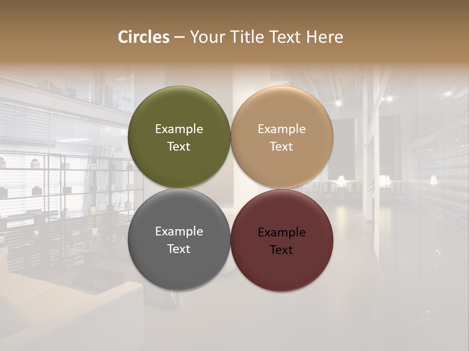 Room Sofa Decor PowerPoint Template