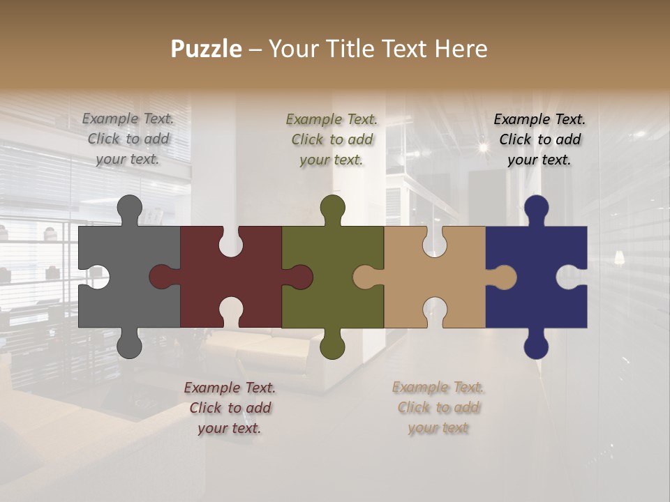 Room Sofa Decor PowerPoint Template