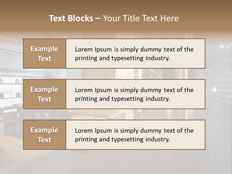 Room Sofa Decor PowerPoint Template