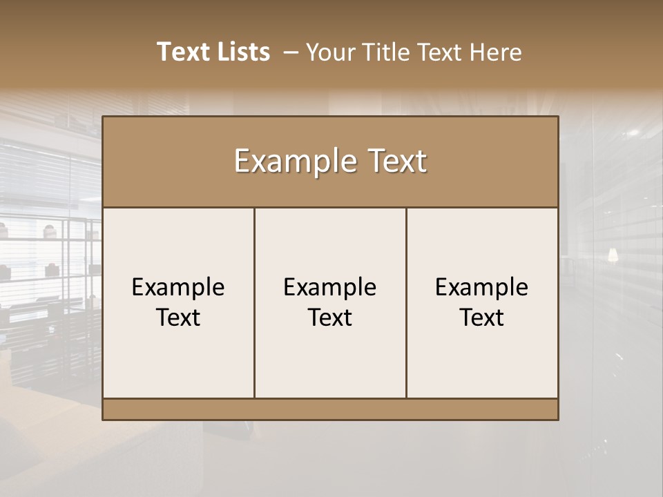 Room Sofa Decor PowerPoint Template