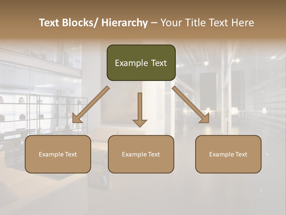 Room Sofa Decor PowerPoint Template