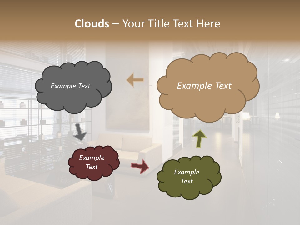 Room Sofa Decor PowerPoint Template