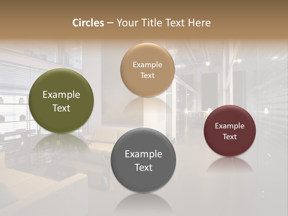 Room Sofa Decor PowerPoint Template