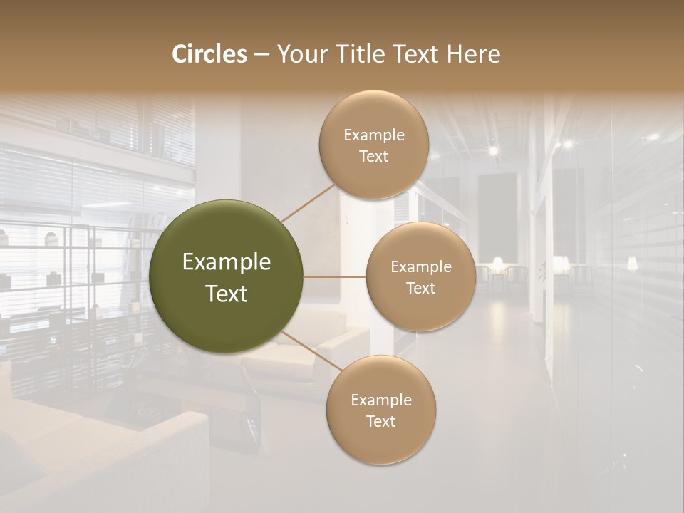 Room Sofa Decor PowerPoint Template