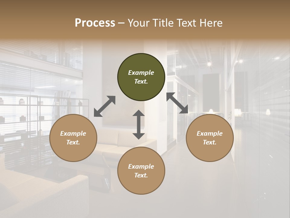 Room Sofa Decor PowerPoint Template