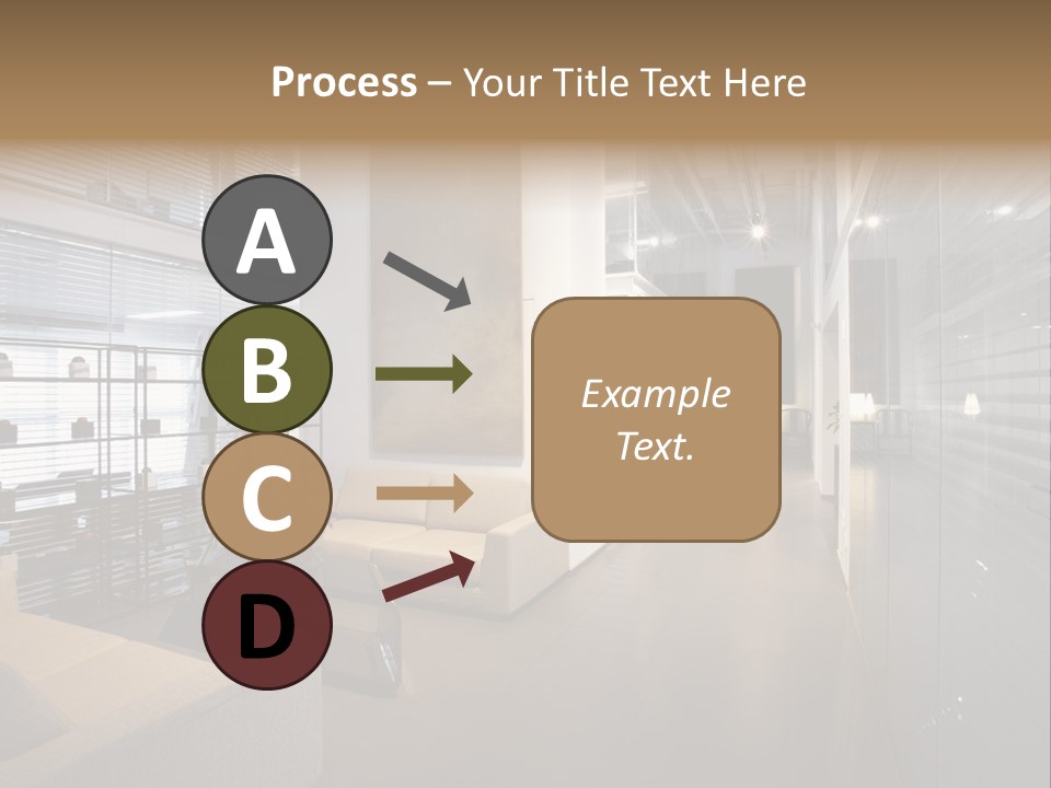 Room Sofa Decor PowerPoint Template