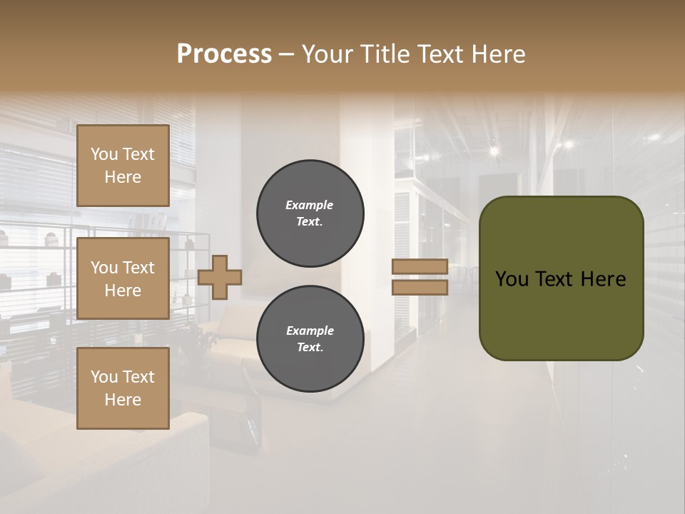 Room Sofa Decor PowerPoint Template