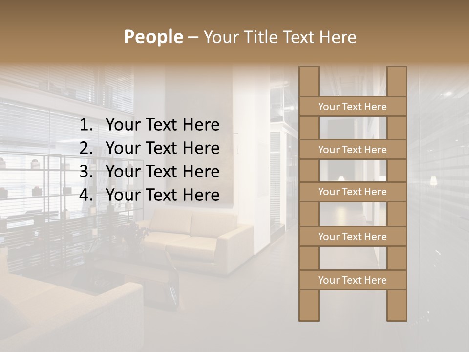 Room Sofa Decor PowerPoint Template