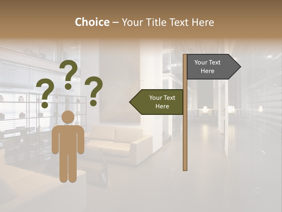 Room Sofa Decor PowerPoint Template