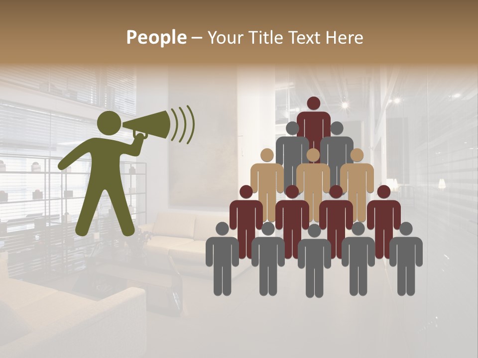 Room Sofa Decor PowerPoint Template