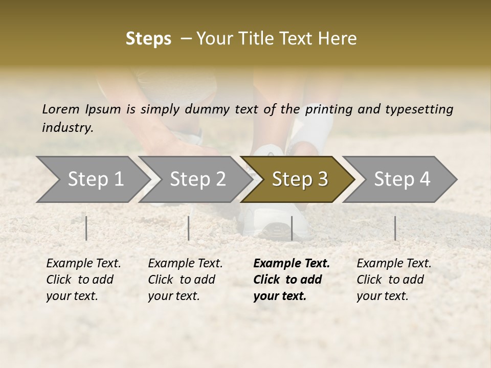 Young Background Body PowerPoint Template